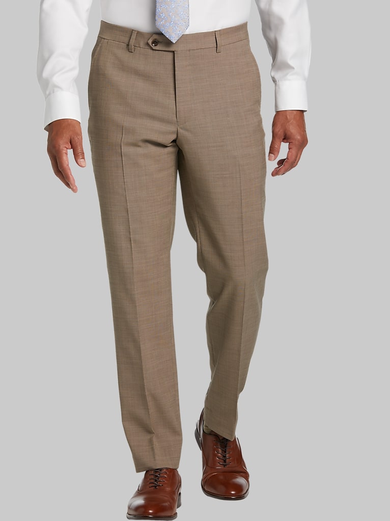 Tommy Hilfiger Modern Fit Wool Blend Suit Pants
