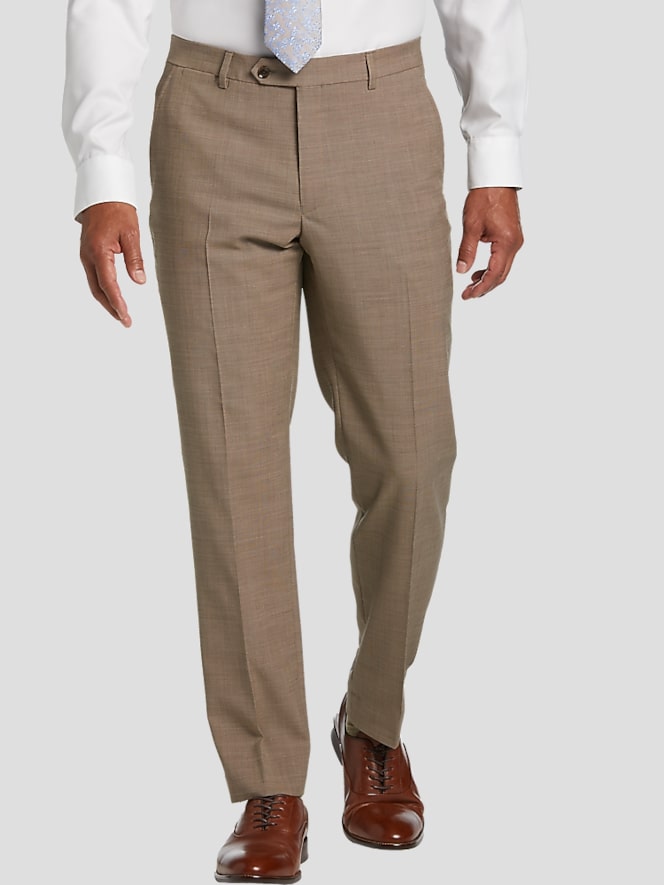 Tommy Hilfiger Modern Fit Wool Blend Suit Pants
