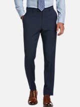 Tommy Hilfiger Modern Fit Premium Wool Blend Suit Pants