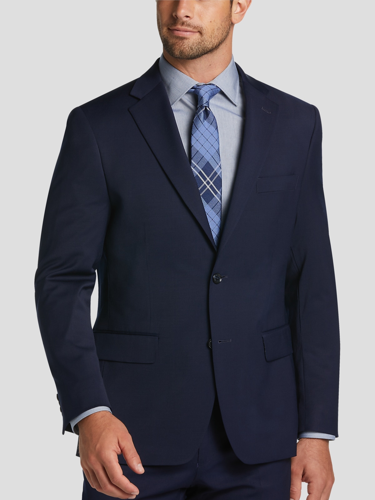 Tommy Hilfiger Mens Modern Fit Suit Separate with Stretch (Blazer & Pant) :  : Clothing, Shoes & Accessories