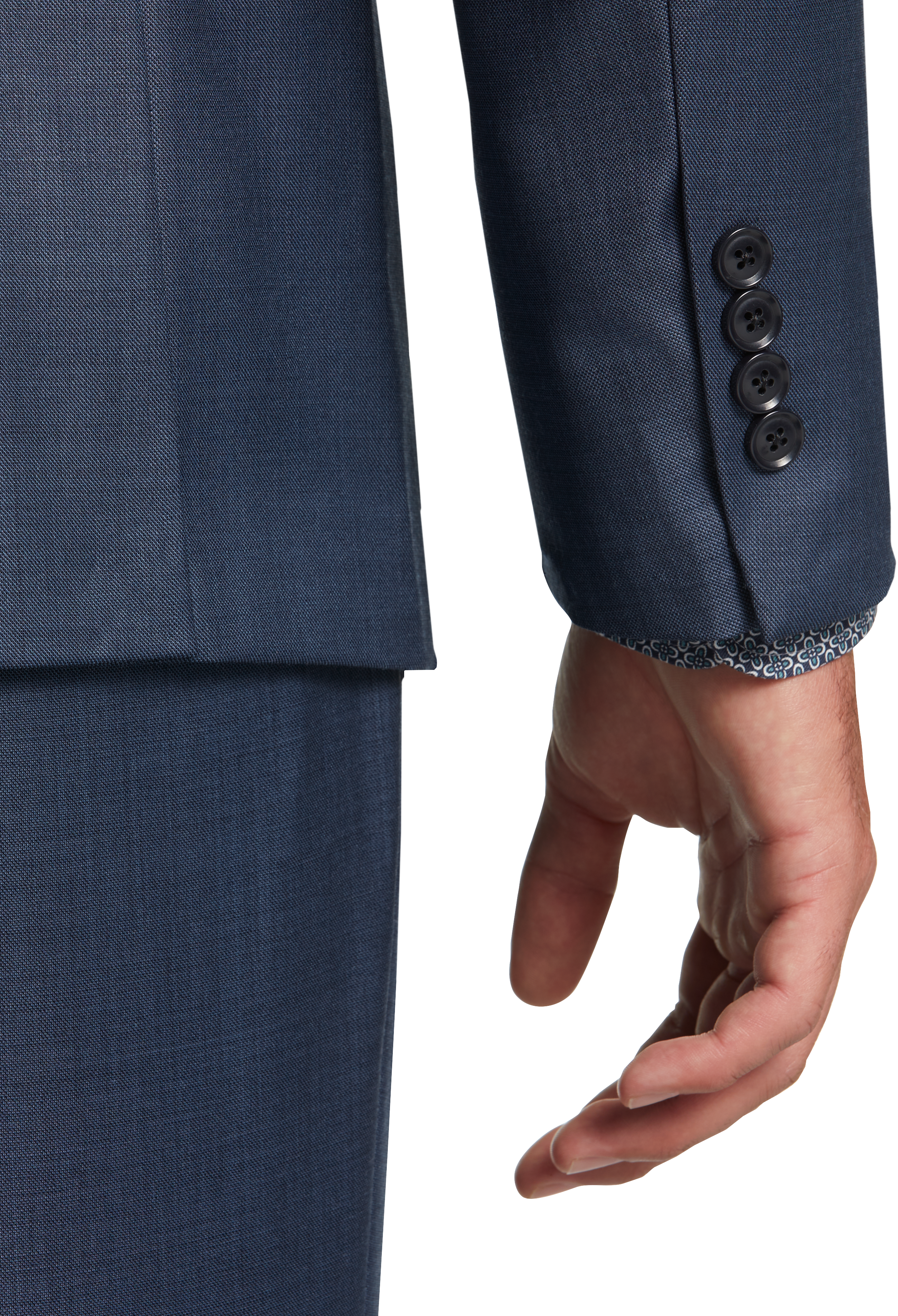 Slim Fit Wool Suit Jacket