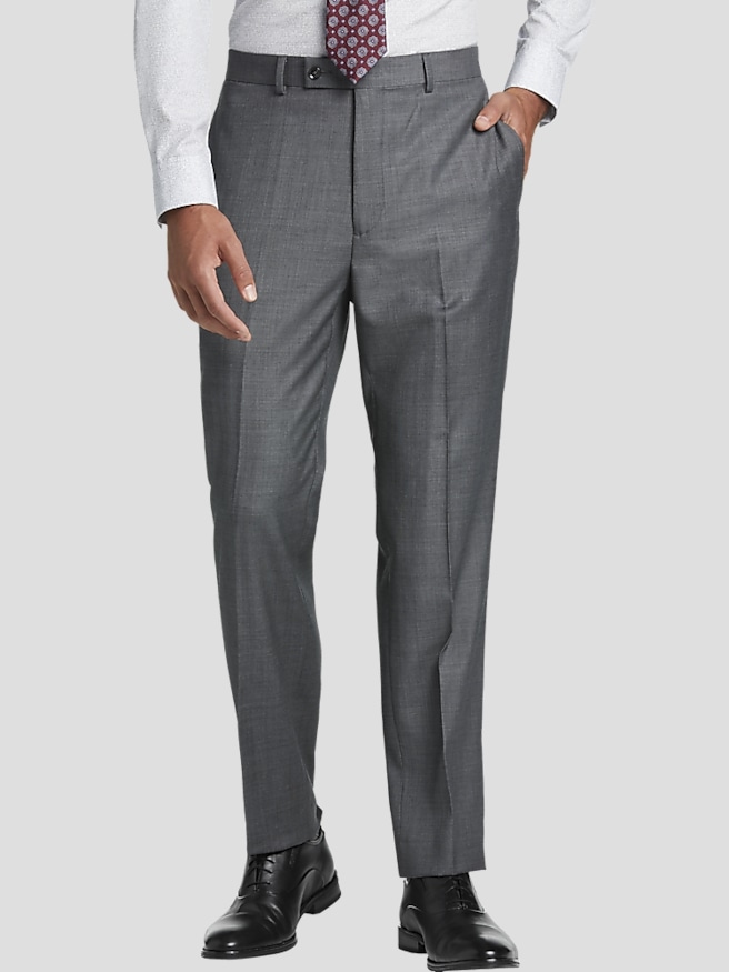 Gray Wool Pants | Men's Wearhouse
