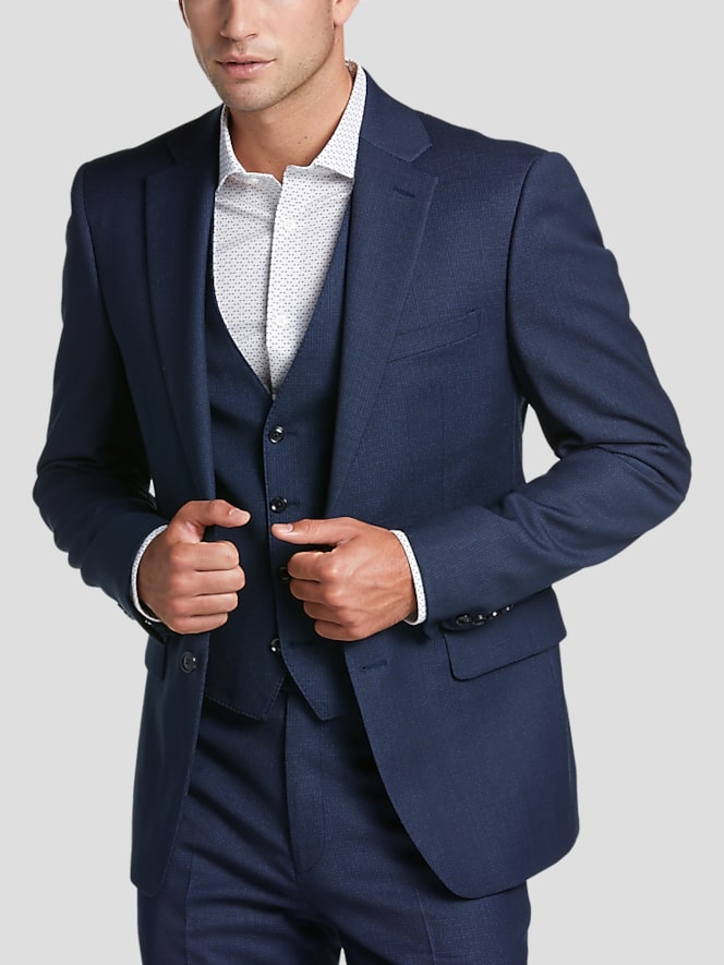 Calvin Klein Wool Slim Fit Suit Jacket