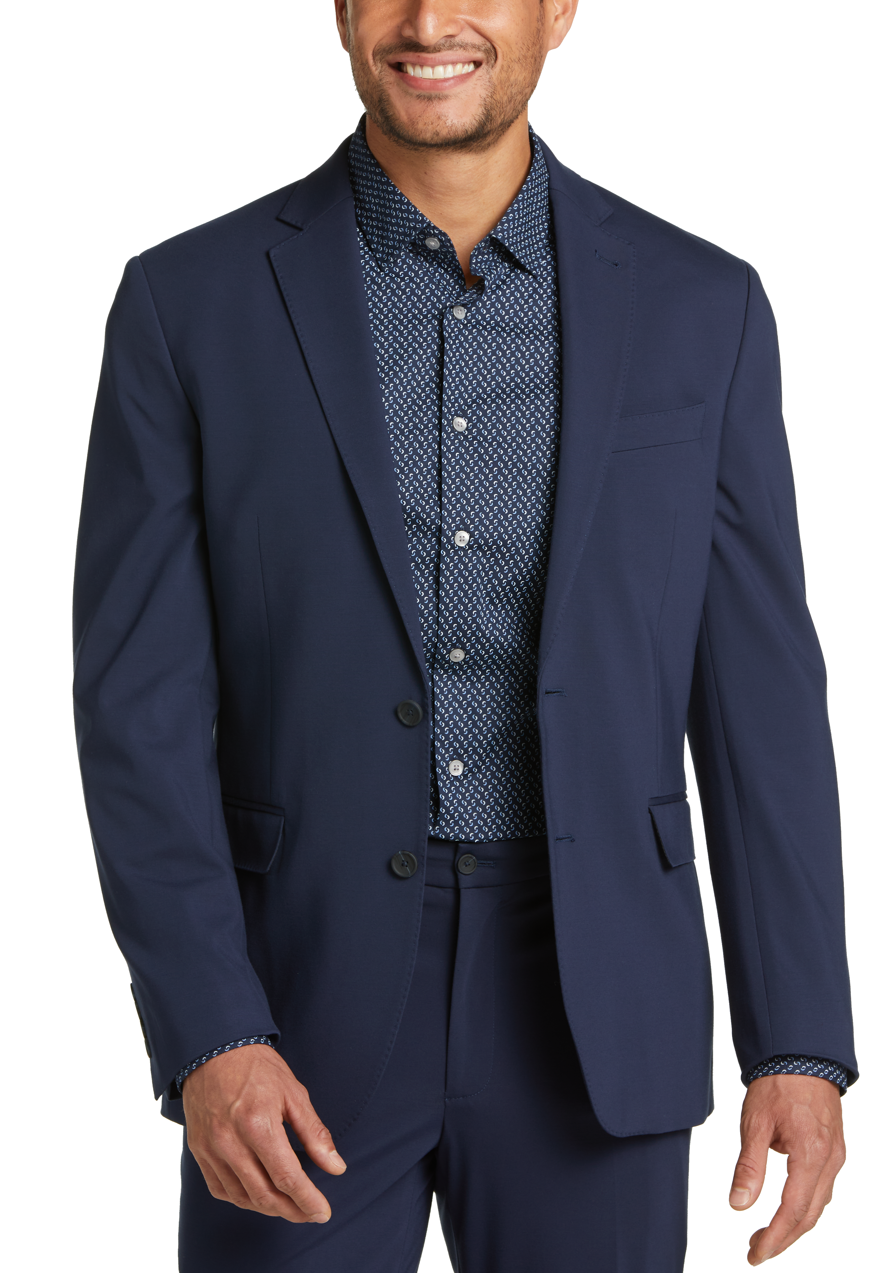 Kenneth cole double breasted on sale suit