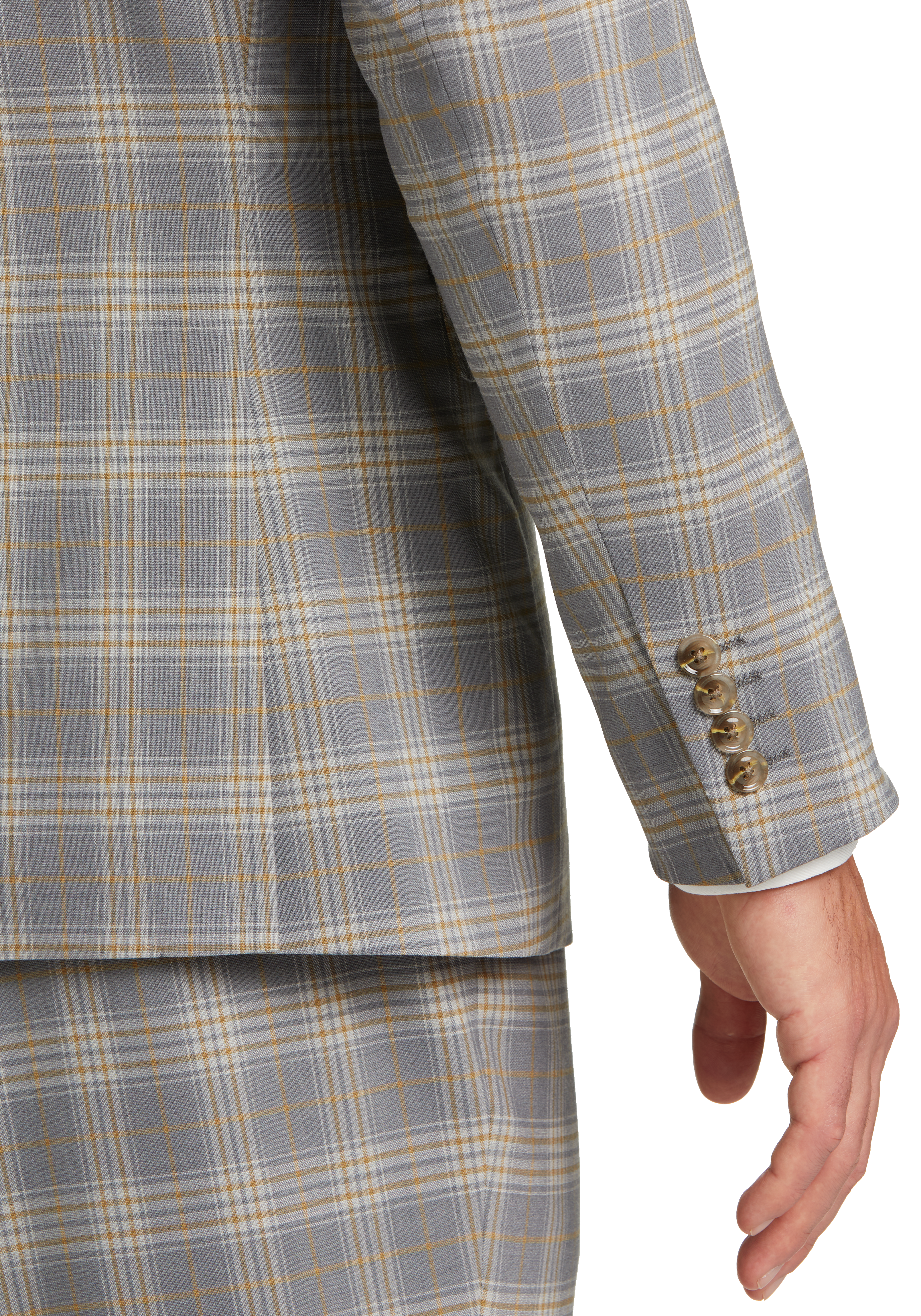 Classic Fit Peak Lapel Suit Separates Jacket