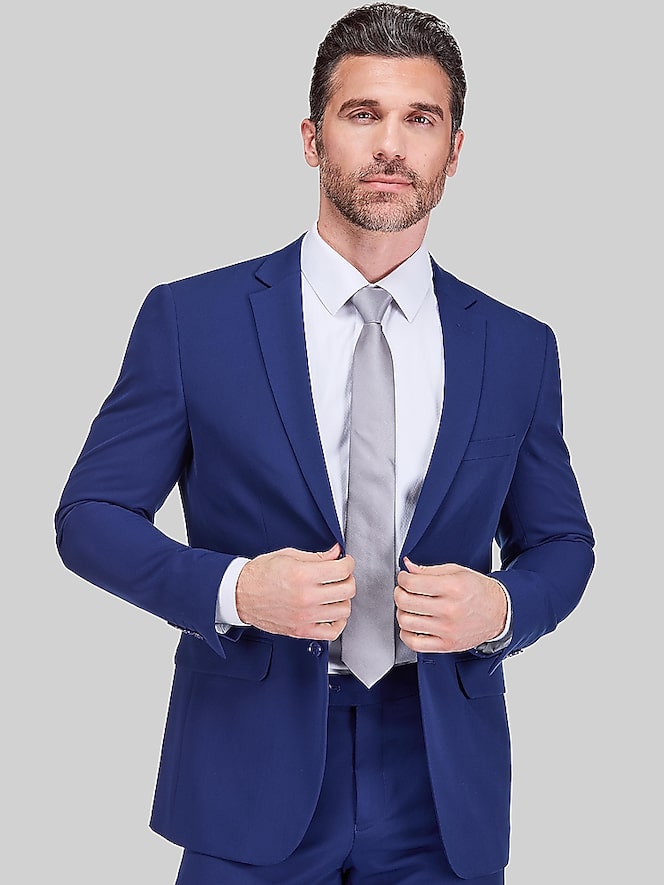 Gino Vitale Slim Fit Suit, Royal Blue - Image 2 of 3
