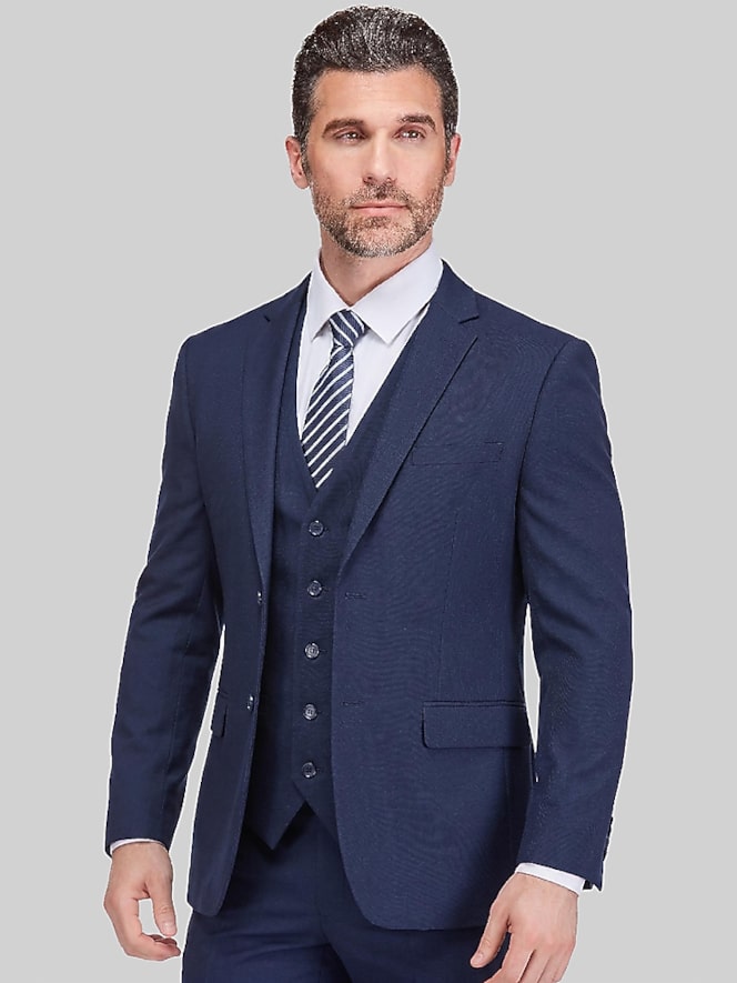Braveman Slim Fit 3-Piece Vested Suit