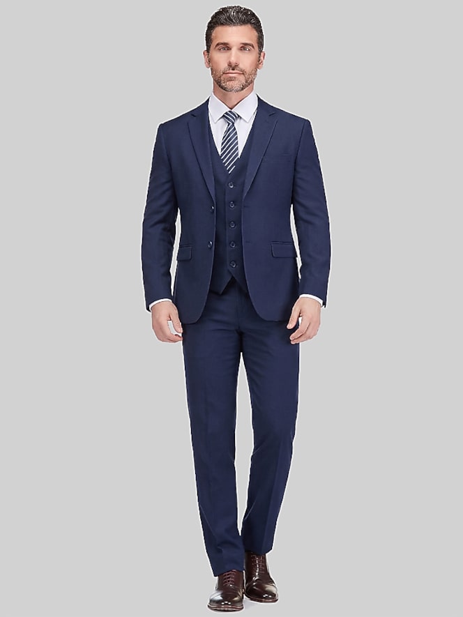 Braveman Slim Fit 3-Piece Vested Suit
