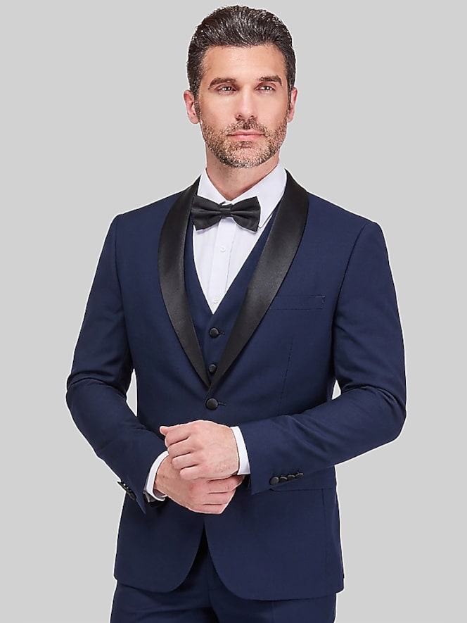 Gino Vitale Slim Fit 3-Piece Tuxedo
