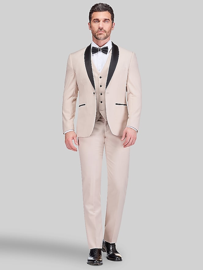 Gino Vitale Slim Fit 3-Piece Tuxedo