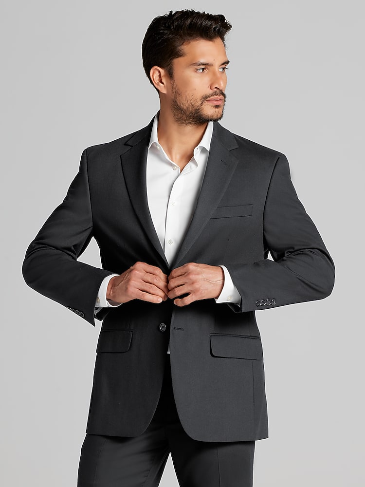 Pronto Uomo Modern Fit Suit Jacket, Charcoal Gray | Men's Wearhouse