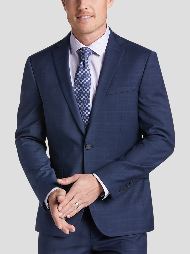 Men's wearhouse postman blue sale