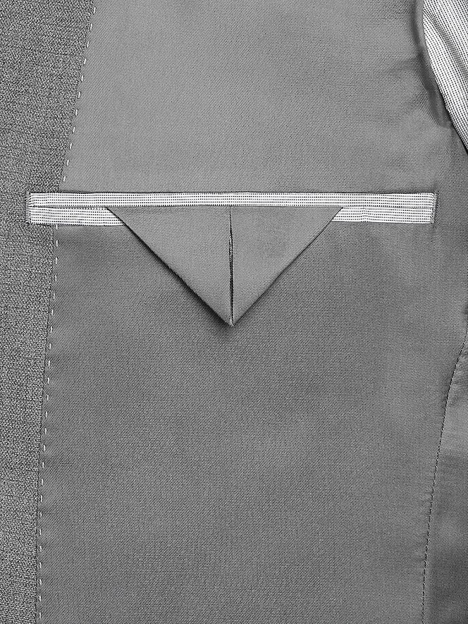 Wilke-Rodriguez Slim Fit Suit Jacket, Grey - Image 4 of 7