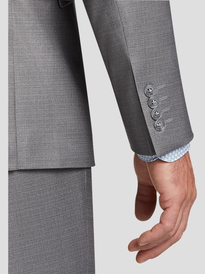 Wilke-Rodriguez Slim Fit Suit Jacket, Grey - Image 7 of 7