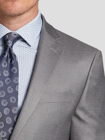 Slim Fit Wool Blend Suit Jacket