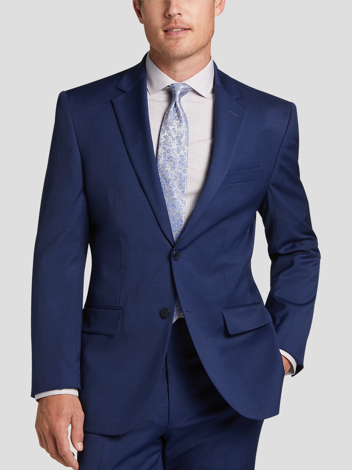 Kenneth cole bright blue suit store