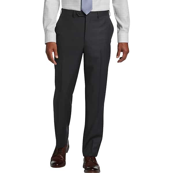 Lauren By Ralph Lauren Classic Fit Men's Suit Separates Pants Med Gray - Size: 38W x 29L