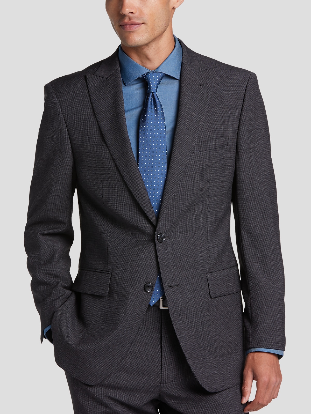 Men's wearhouse calvin sales klein suits