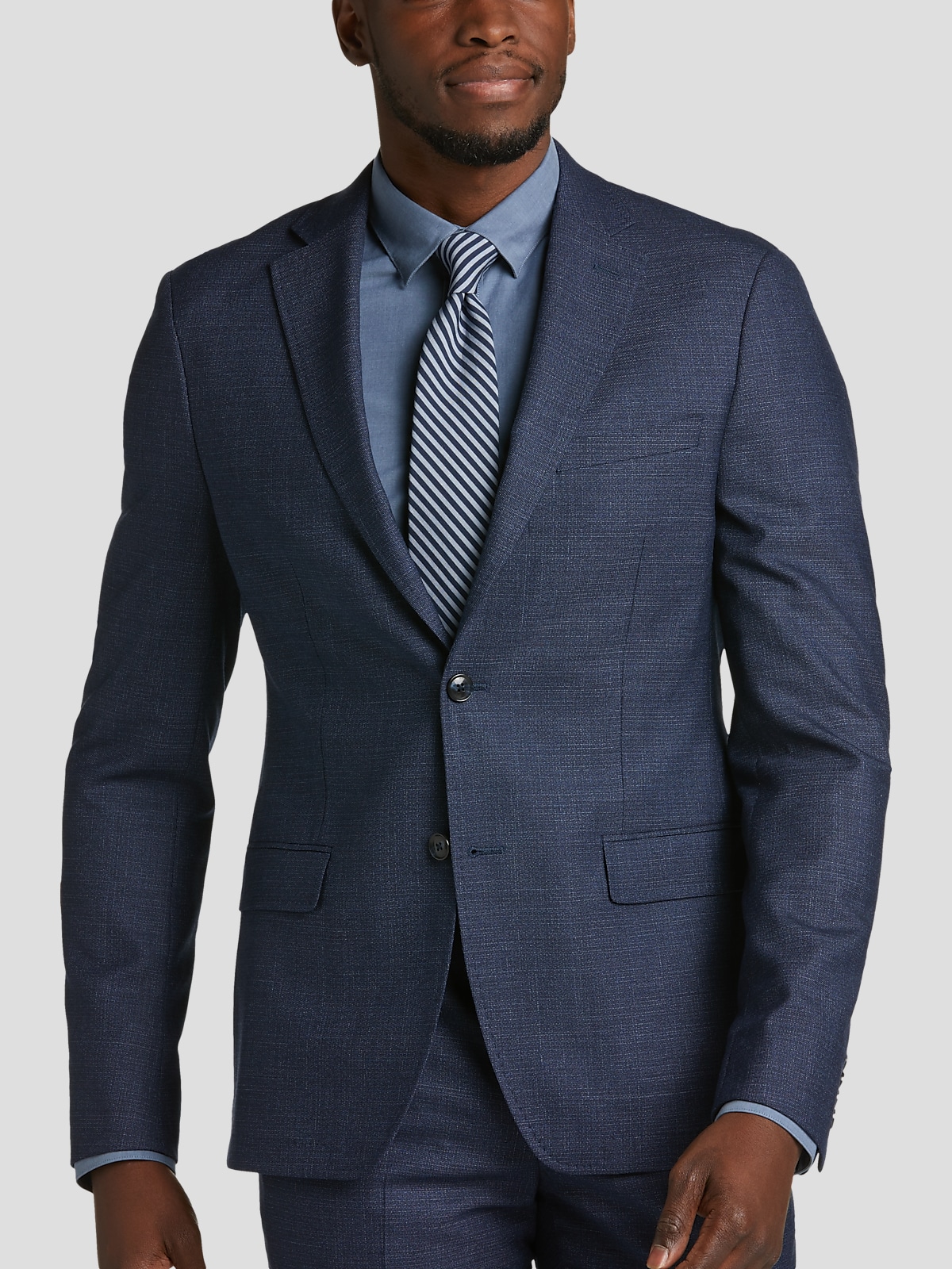 Calvin klein slim fit coat deals