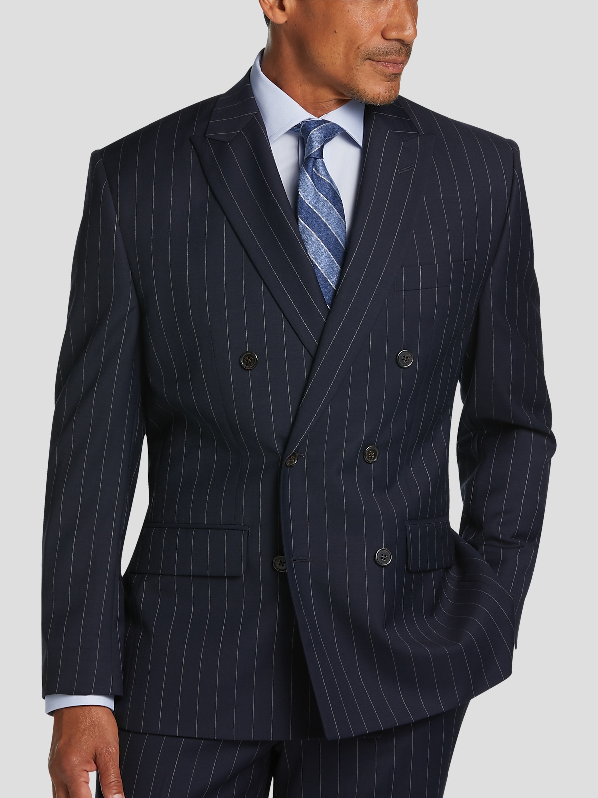 Ralph lauren men's double breasted suit hot sale