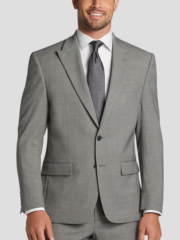 Calvin klein birdseye suit sales