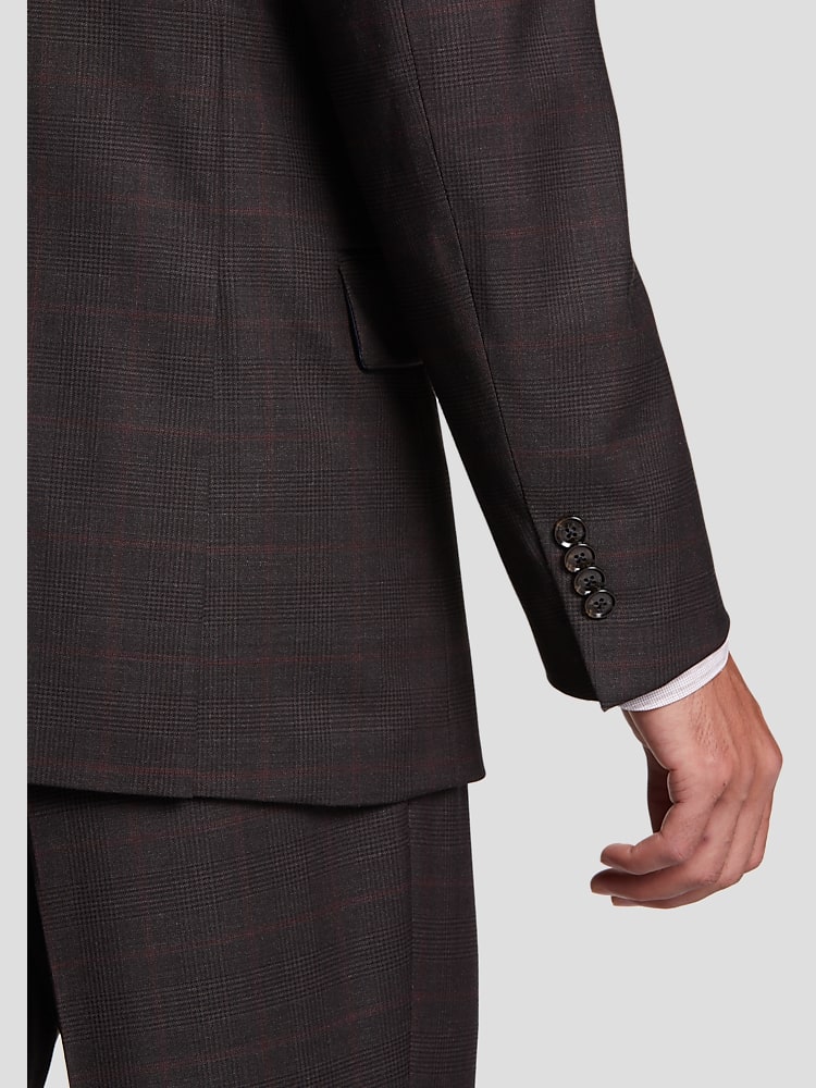 Tommy hilfiger deals charcoal suit