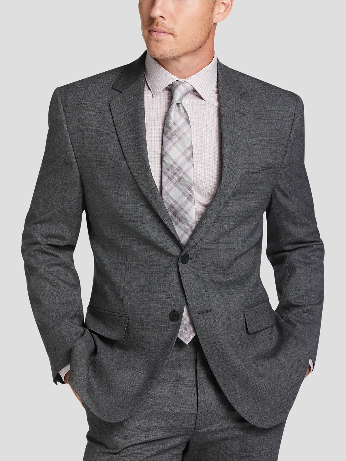 Awearness Kenneth Cole Modern Fit Suit | All Clothing| Men's Wearhouse