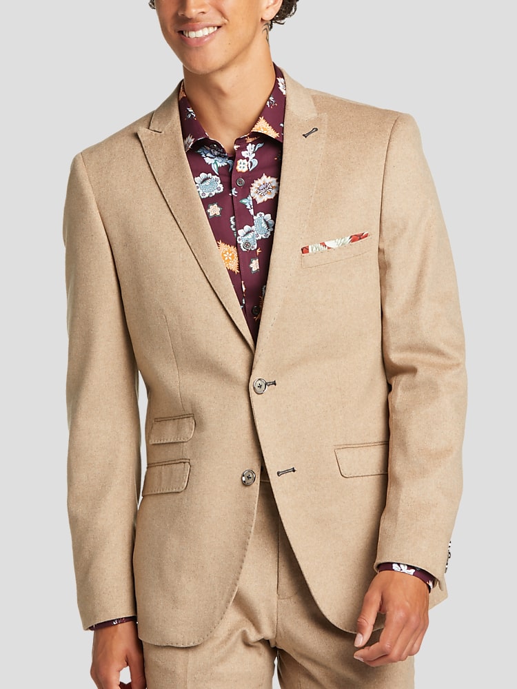 Paisley Gray Slim Fit Suit Separates Jacket All Sale Men s