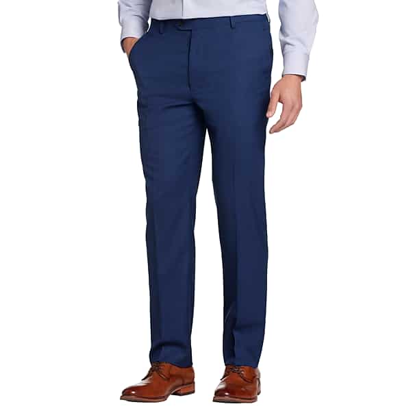 Pronto Uomo Men's Modern Fit Suit Pants Blue - Size: 40W x 30L - Only Available at Men's Wearhouse TMW3X1J40014
