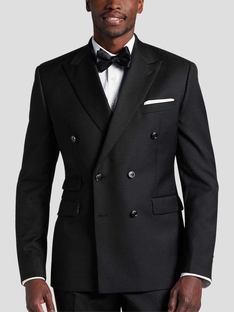 Double breasted suit separates online