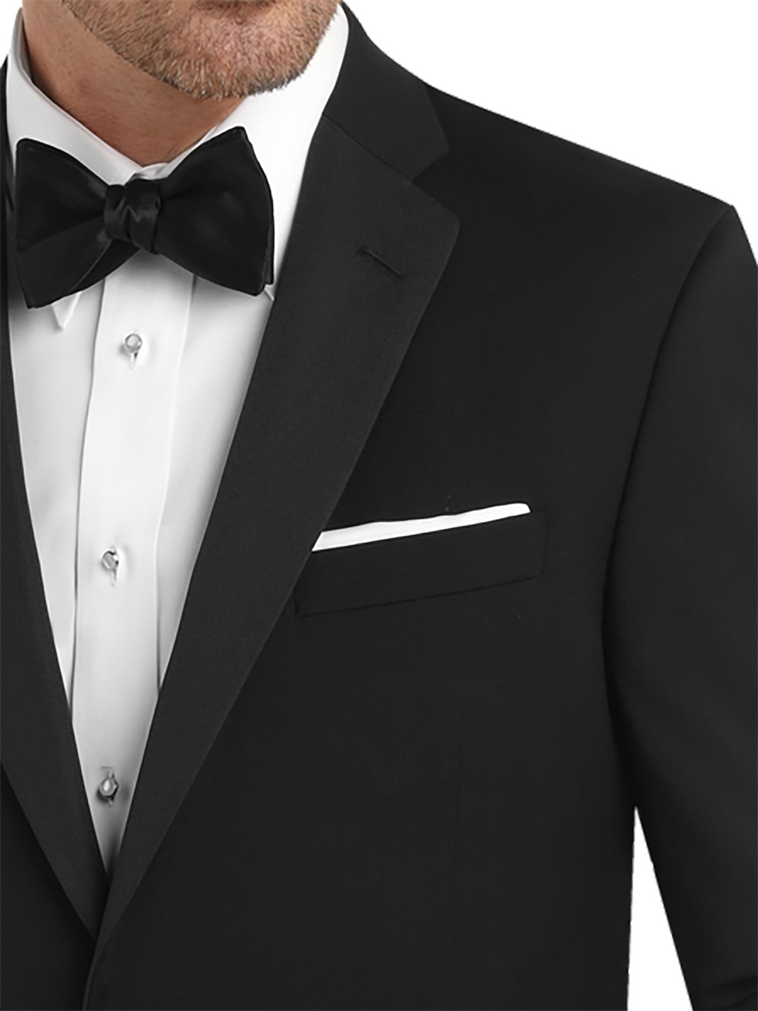 Slim Fit Wool Notch Lapel Tuxedo Jacket