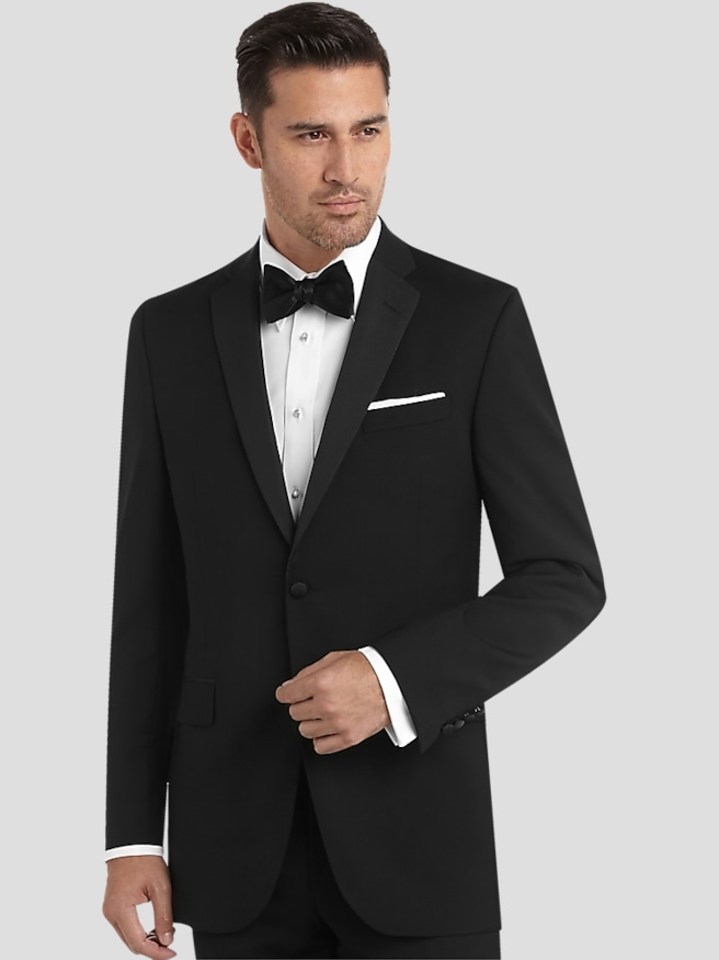 Men's wearhouse black tie on sale