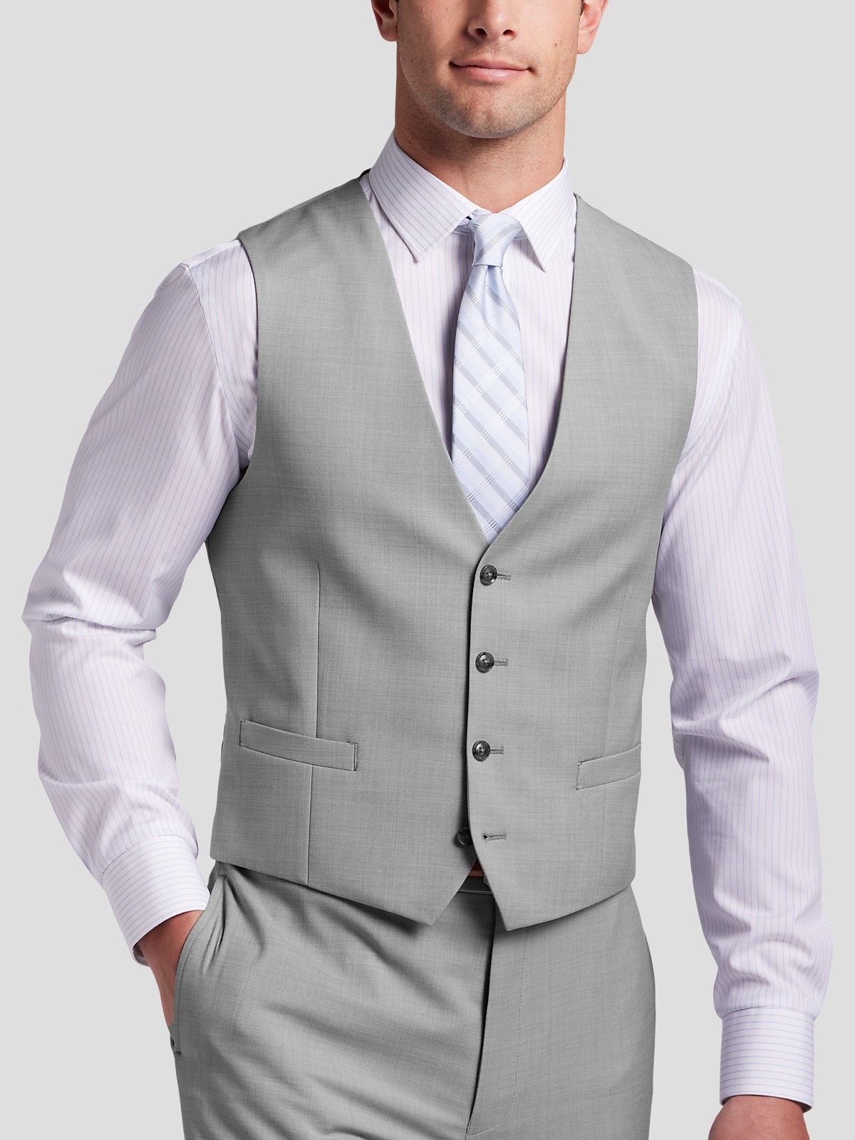 Calvin klein vest suit store