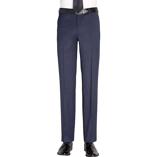 Awearness Kenneth Cole Modern Fit Wool Blend Men's Suit Pants Blue - Size: 31W x 30L TMW3X9Y31014