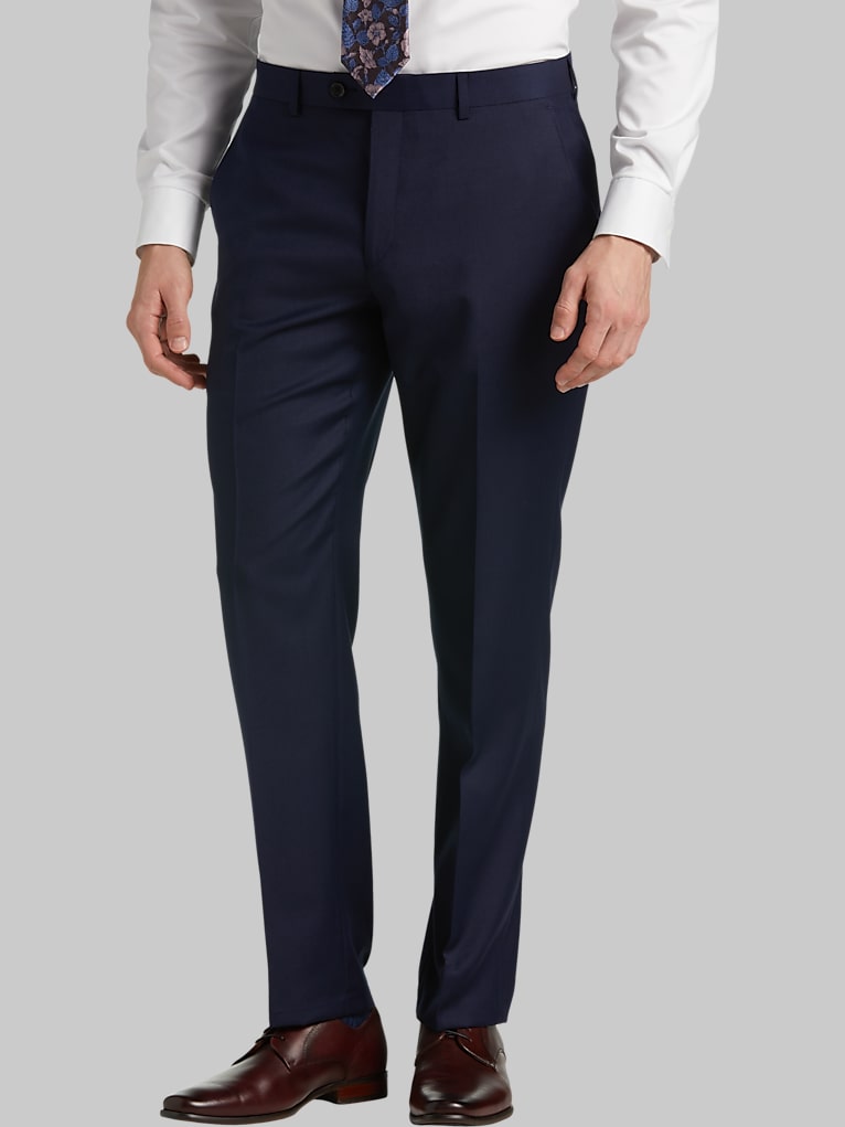 Joseph Abboud Classic Fit Wool Blend Suit Pants