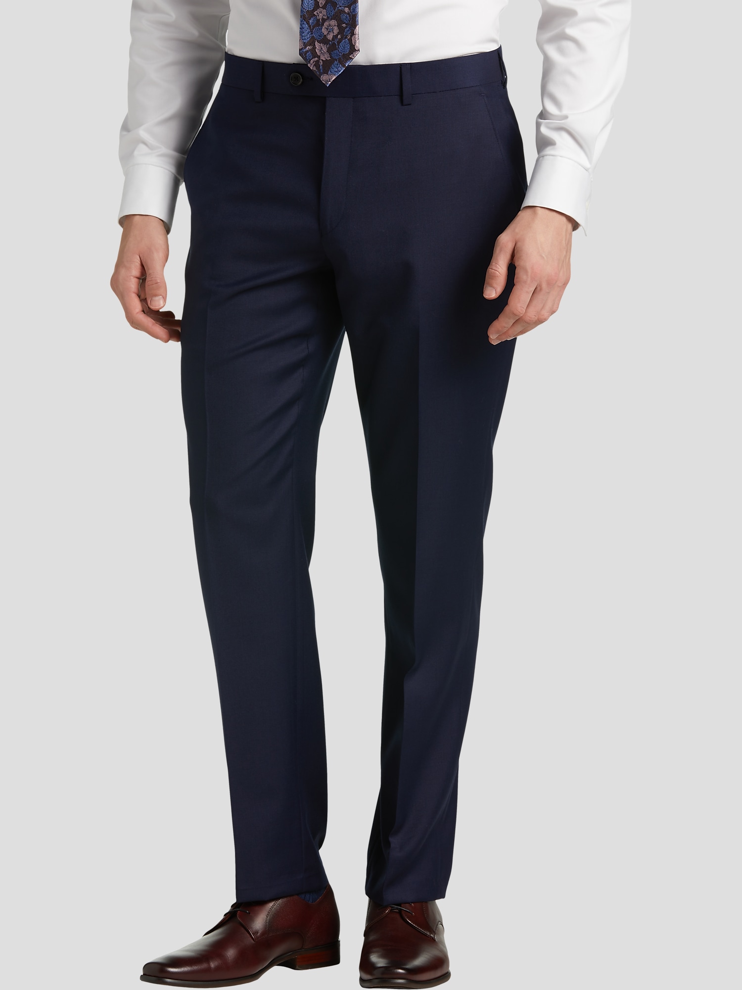 Joseph Abboud Classic Fit Wool Blend Suit Pants