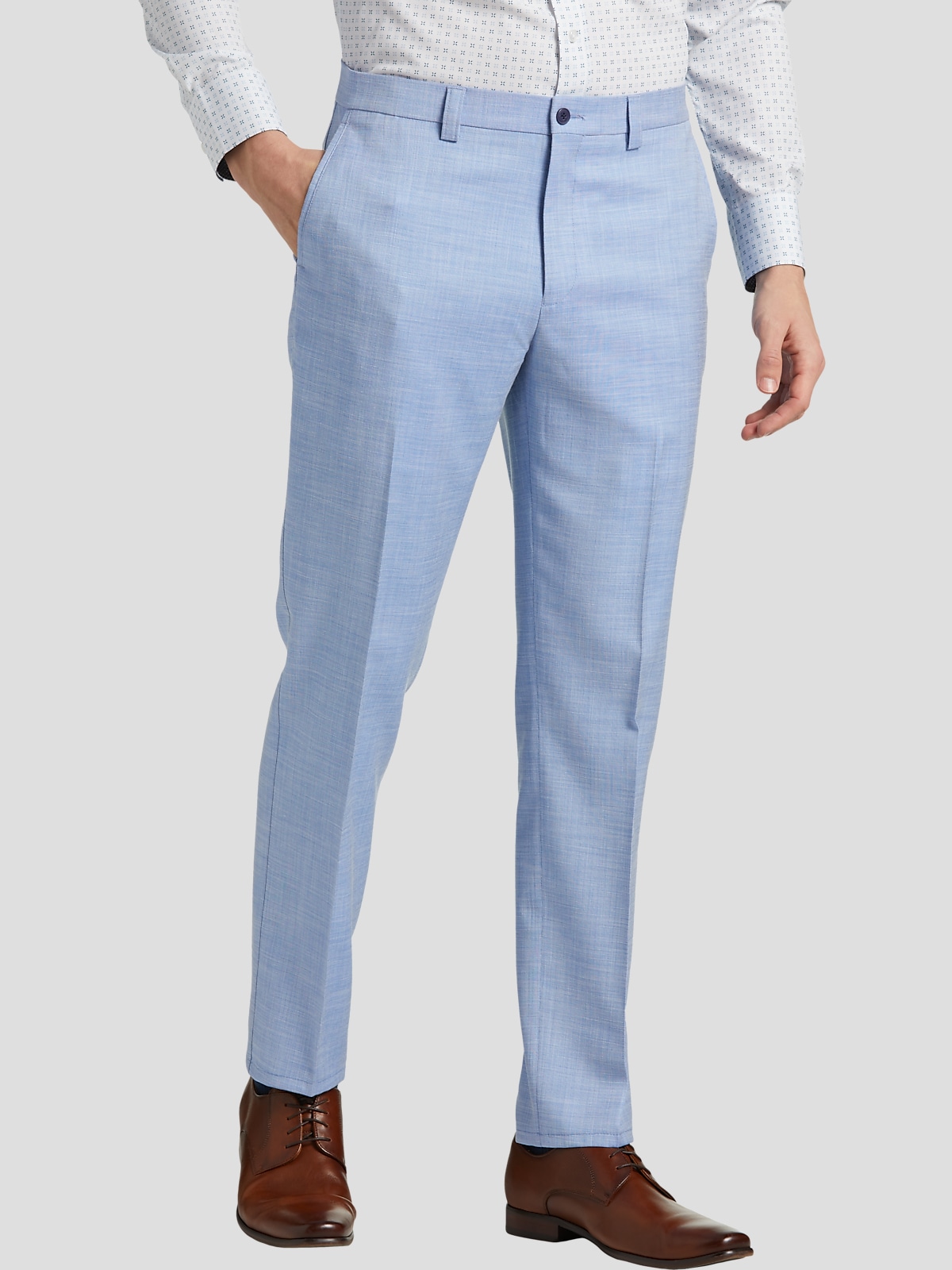 Michael By Michael Kors Modern Fit Suit Separates Pants, Men's