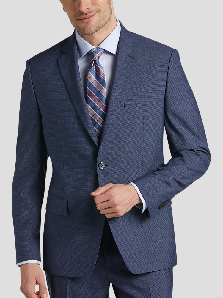 LAUREN CLASSIC NOTCH SV 2BTN SB SUIT SEP COAT