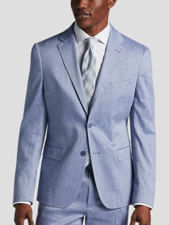 Men's wearhouse blue tux sale
