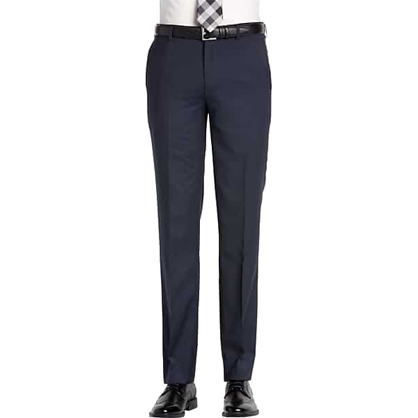 Awearness Kenneth Cole AWEAR-TECH Men's Slim Fit Suit Separates Pants Blue/Postman - Size: 30W x 30L