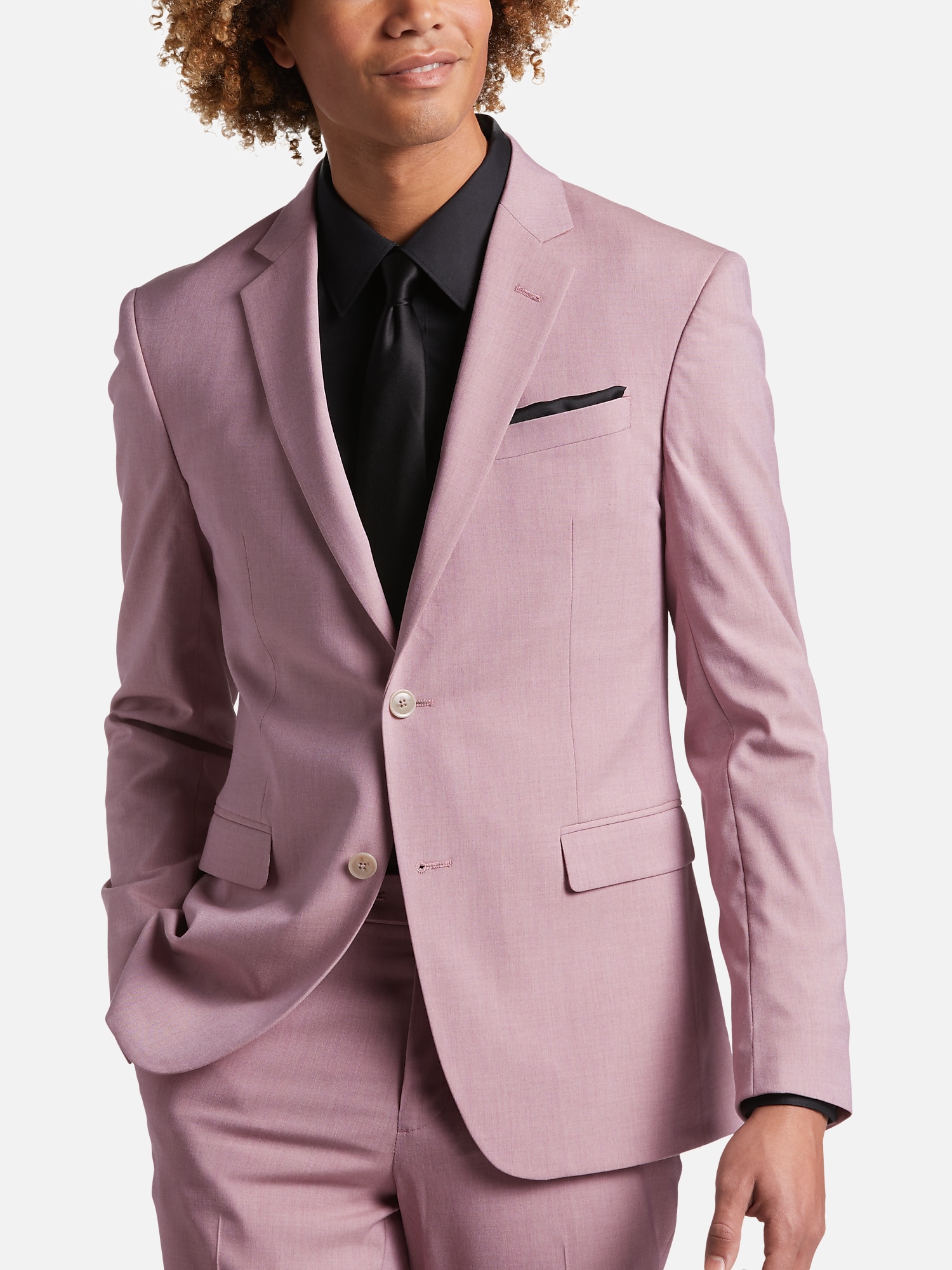 Egara Mens Skinny Fit Notch Lapel Suit Separates Jacket (Various) only $29.99: eDeal Info