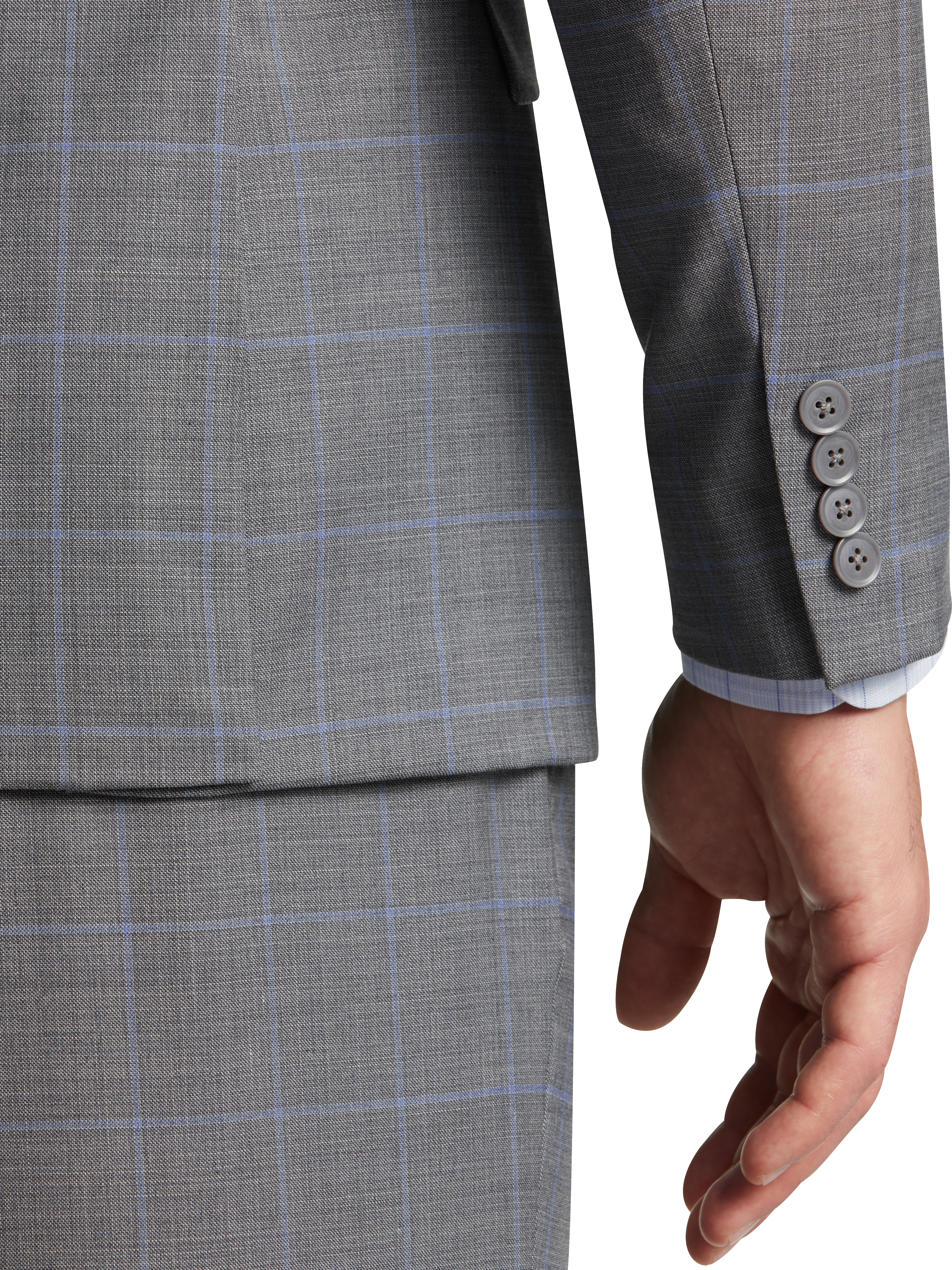 Classic Fit Notch Lapel Suit Separates Jacket