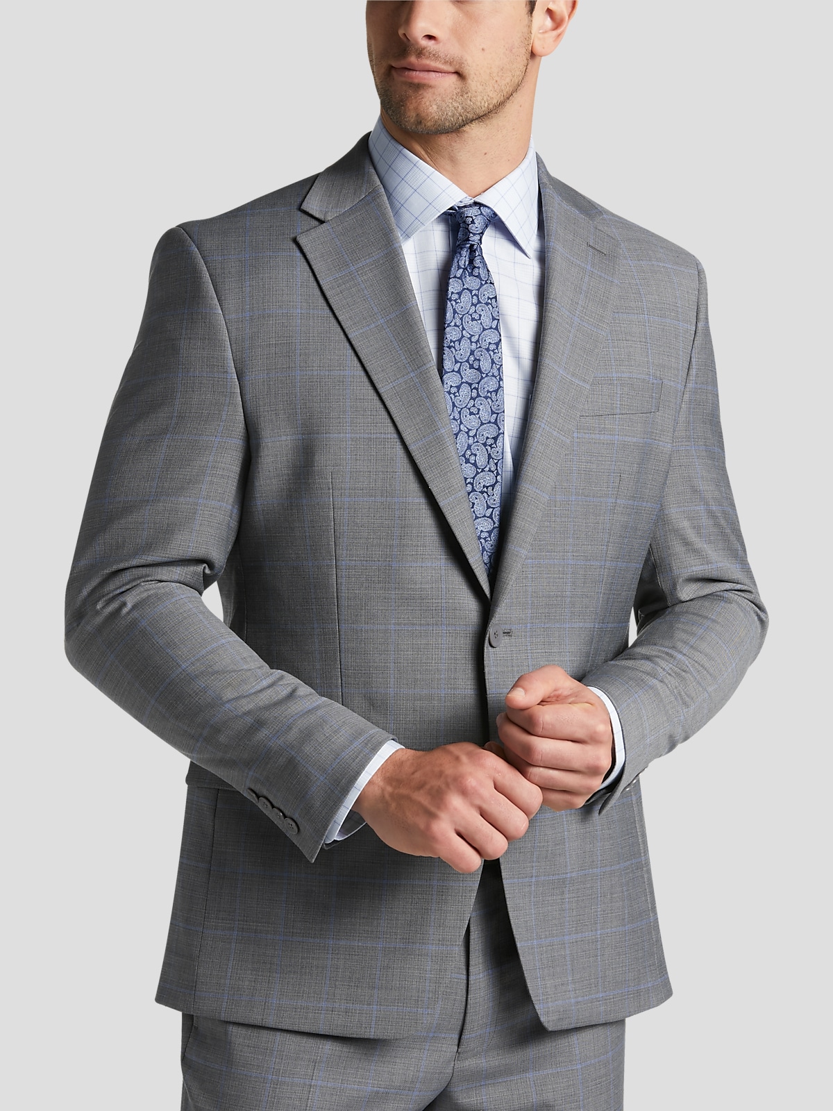 Michael Strahan Classic Fit Notch Lapel Suit Separates Jacket All Clearance 3999 Mens 