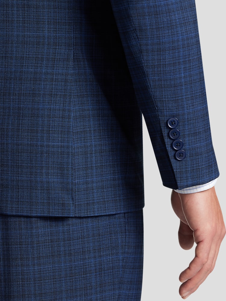 Michael strahan slim fit suits deals