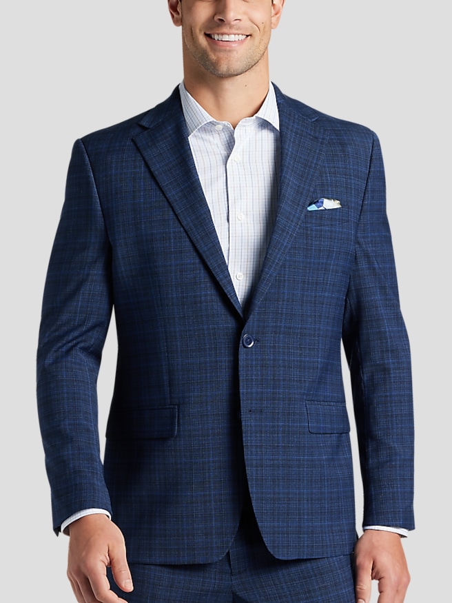 Michael strahan slim shop fit suits