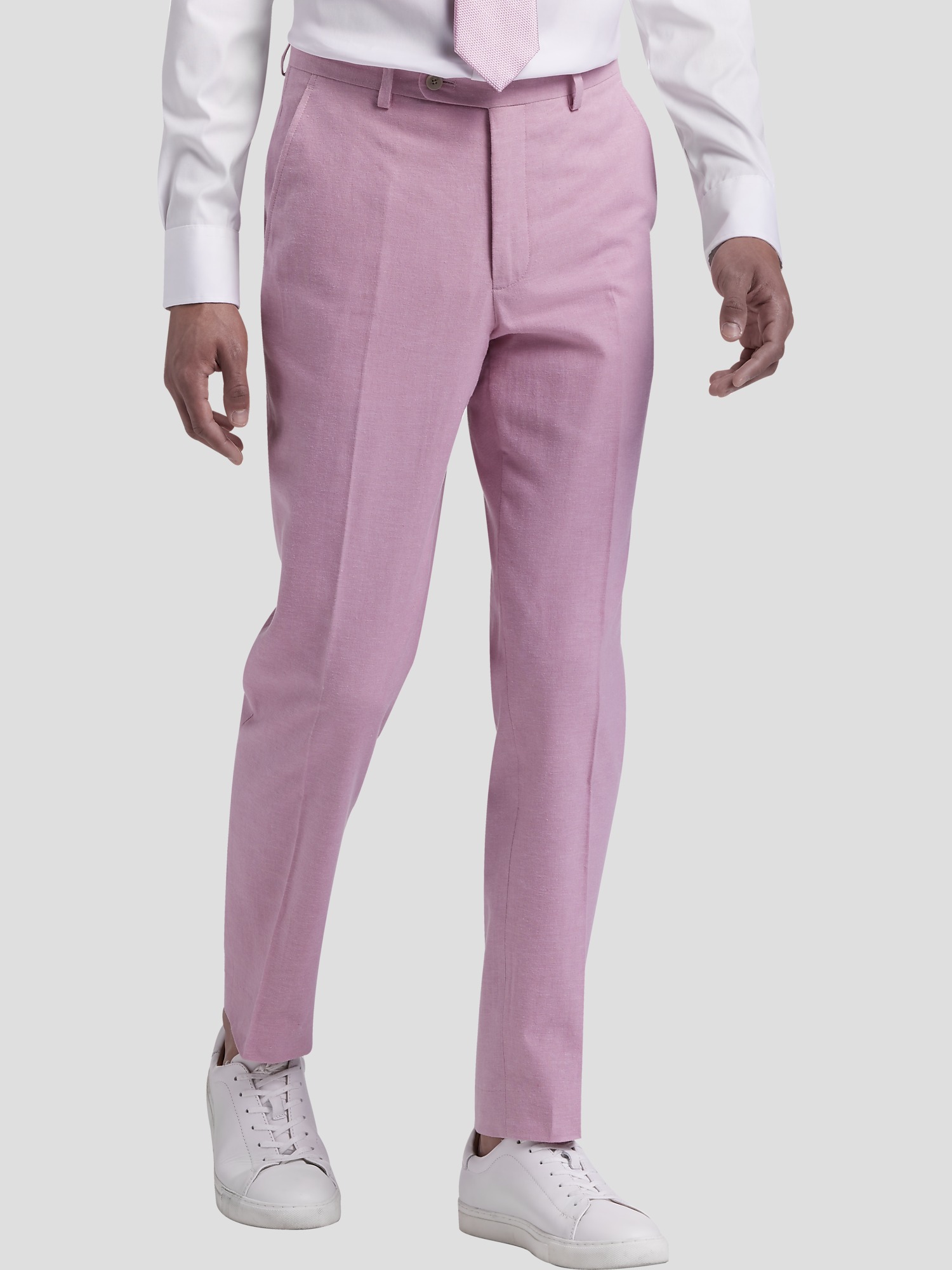 Men's Slim Fit Linen Blend Suit Separates Pants only .99: eDeal Info