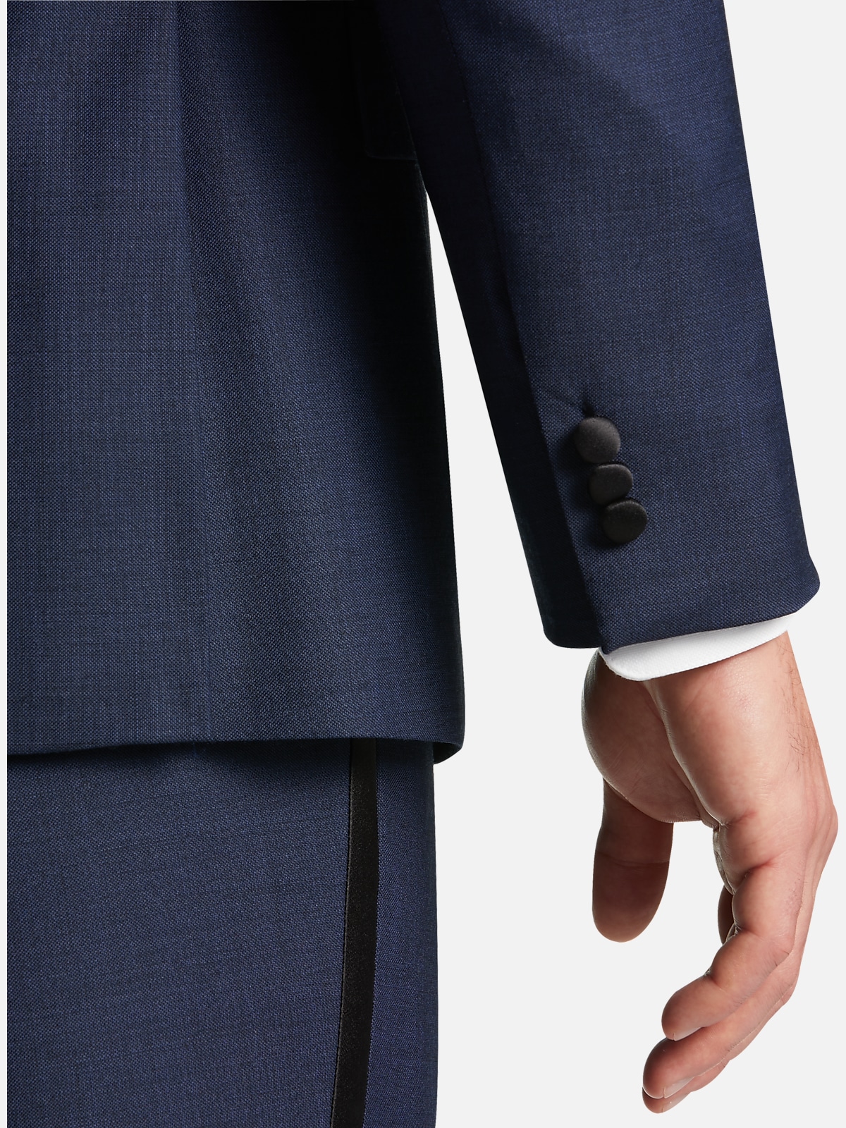 Navy Blue Notch Lapel Suit | Rent or Buy | Generation Tux Modern/Slim Fit Men's Merino Wool Navy Blue Suit