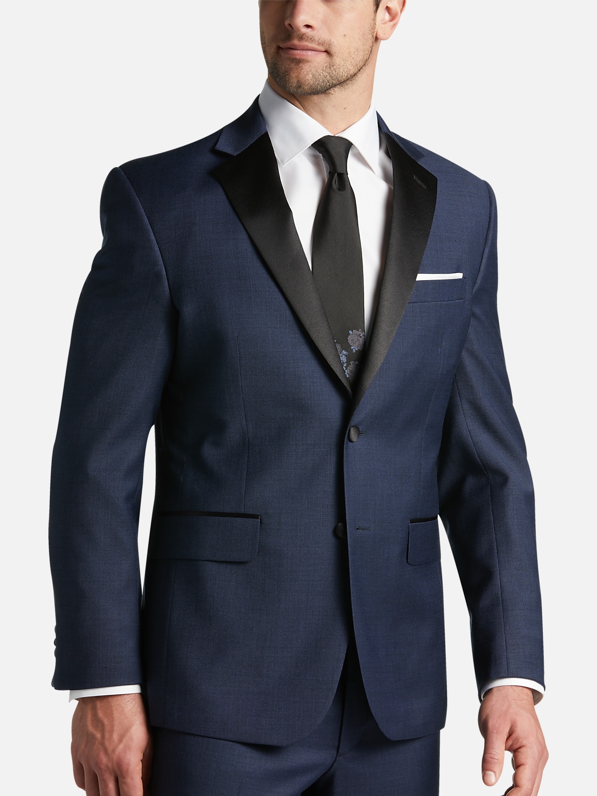 Pronto Uomo Platinum Modern Fit Notch Lapel Suit Separates Tuxedo ...