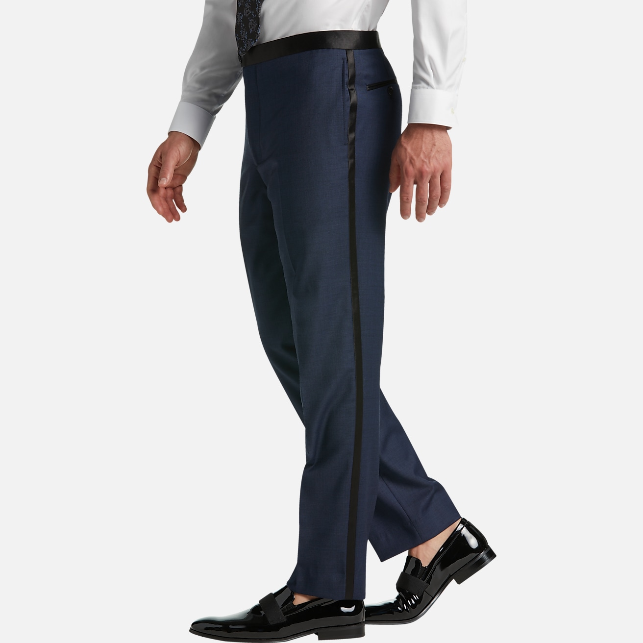Pronto Uomo Platinum Modern Fit Suit Separates Tuxedo Pants, All Clothing