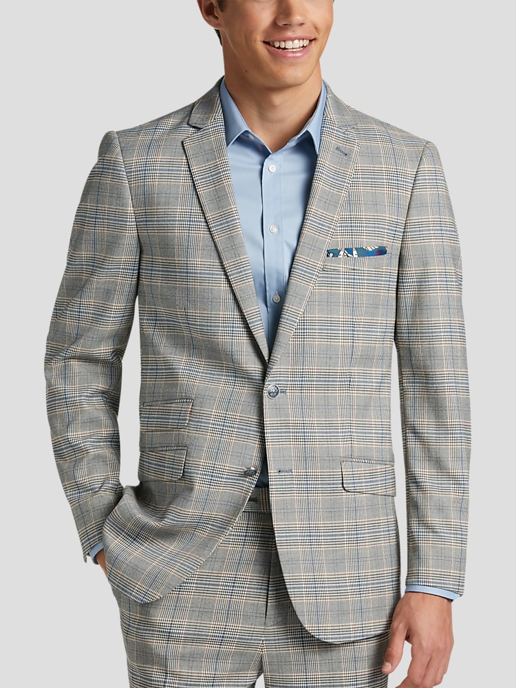 Grey suit best sale separates